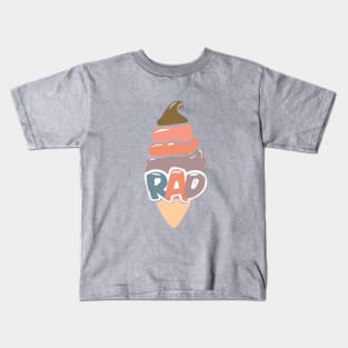 Rad Iceream Softserve Kids T-Shirt